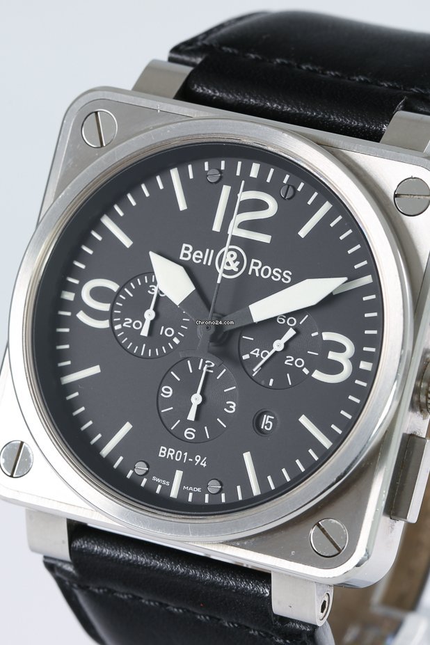 IMG_9081 Bell & Ross BR 01-94 Chronographe Mens watch Unisex Automatic Steel BR01-94-S Replica 4