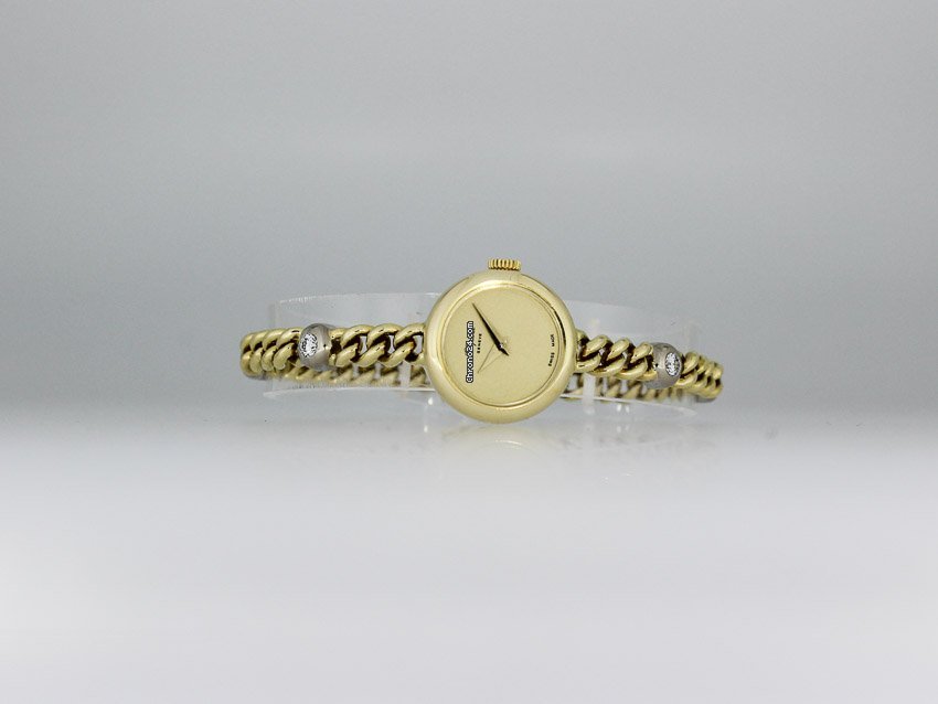 IMG_9081 Chopard Womens watch Manual winding Yellow gold G3703 Replica 4