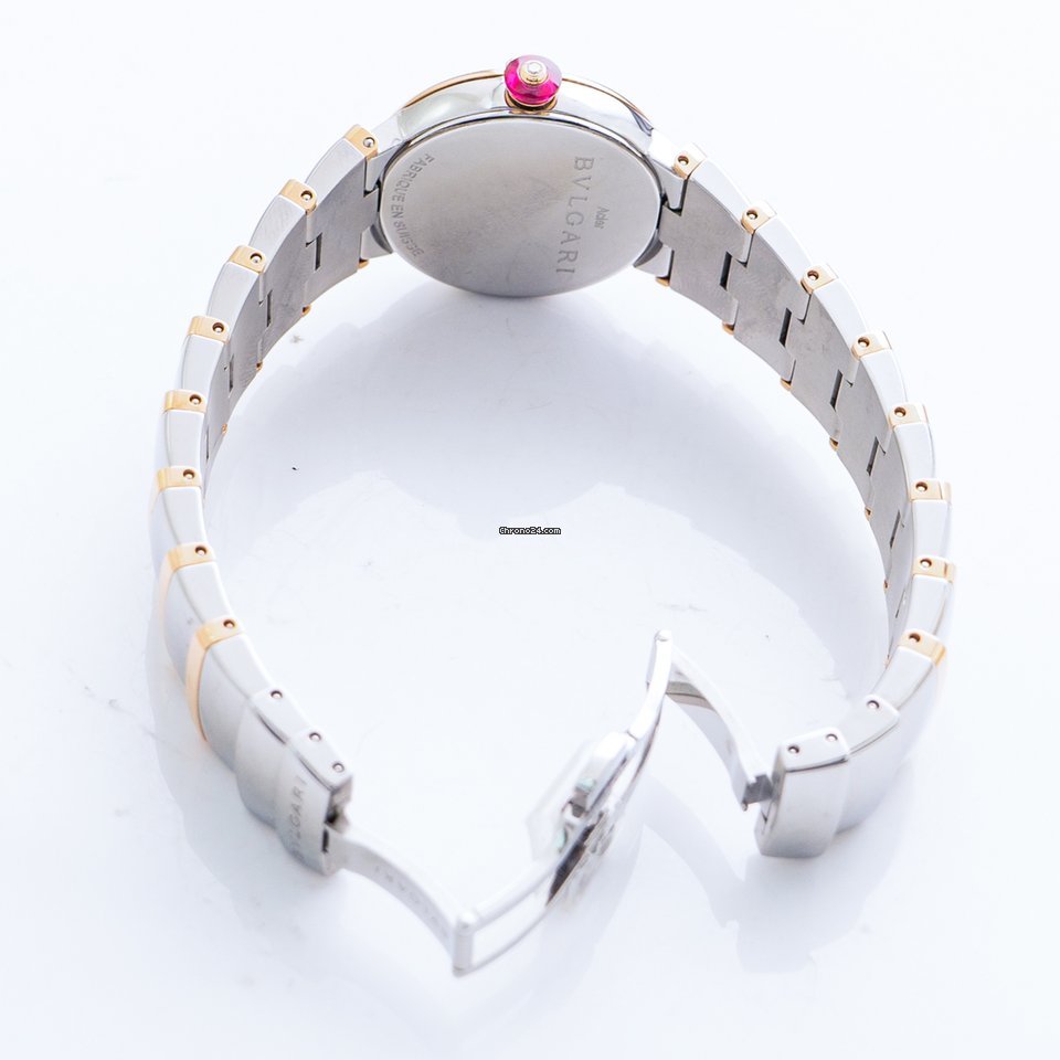 IMG_9081 Bulgari Lucea Womens watch Quartz Steel 102691 Replica 4