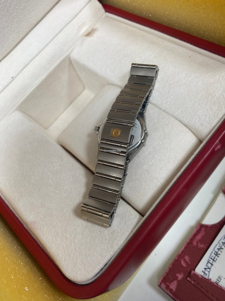 IMG_9081 Omega Constellation Quartz Womens watch Quartz Steel 123.10.35.60.02.001 Replica 4