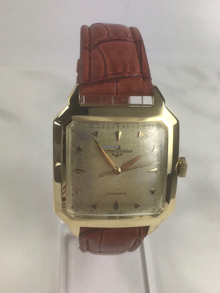 IMG_9081 Ulysse Nardin Mens watch Unisex Automatic Yellow gold 10321 Replica 4