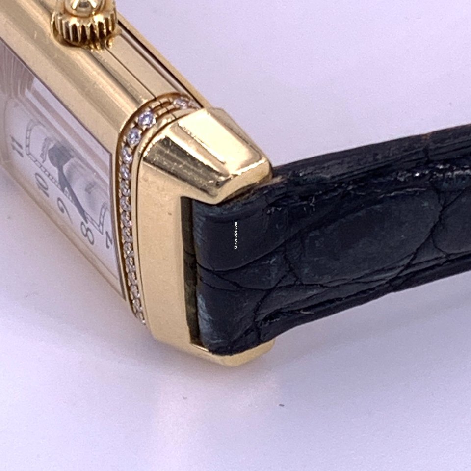 Jaeger-LeCoultre Reverso Womens watch Quartz Yellow gold Jaeger LeCoultre Reverso 265.1.08 Womens Watch Replica 4