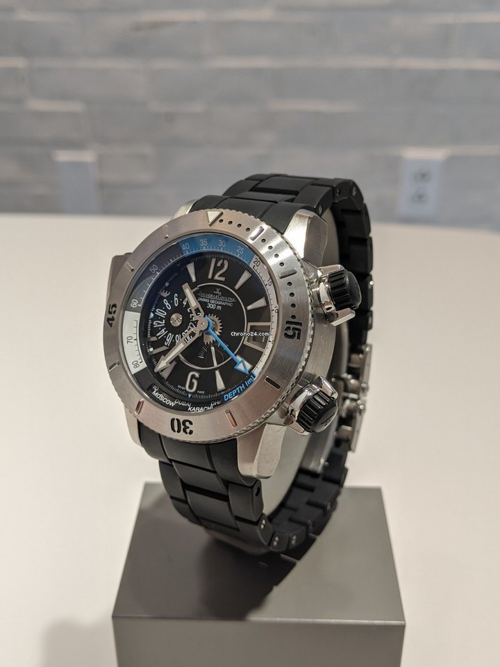 IMG_9081 Jaeger-LeCoultre Master Compressor Diving Pro Geographic Mens watch Unisex Automatic Titanium q185t770 Replica 4