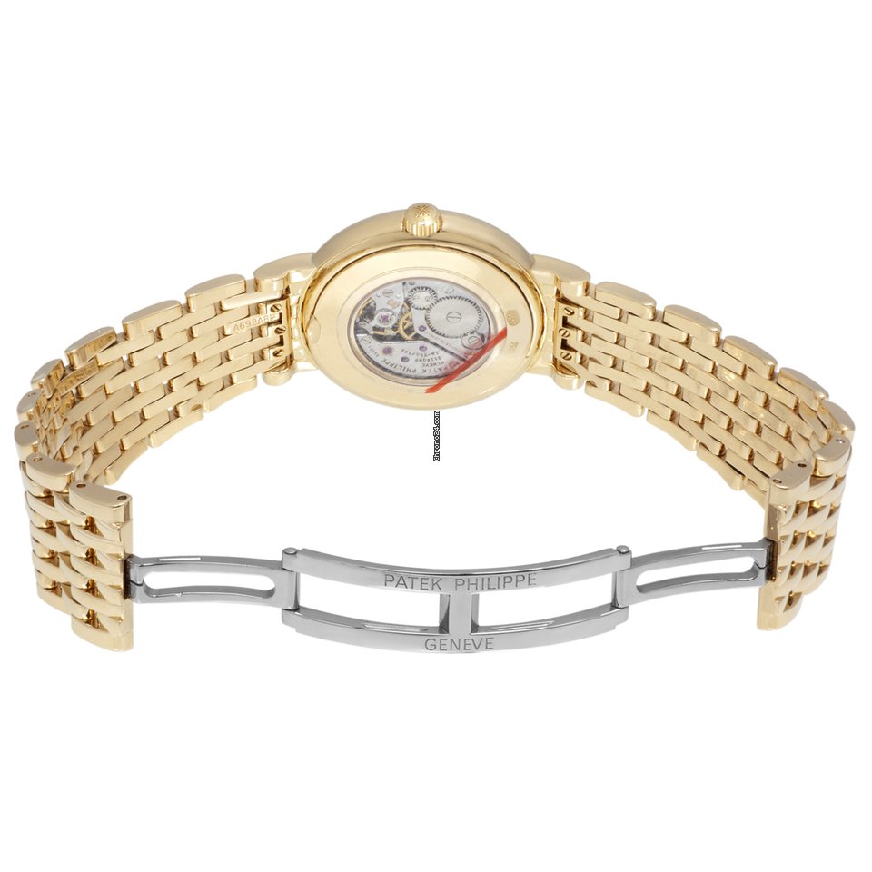 IMG_9081 Patek Philippe Calatrava Womens watch Automatic Yellow gold 4958-1J Replica 4