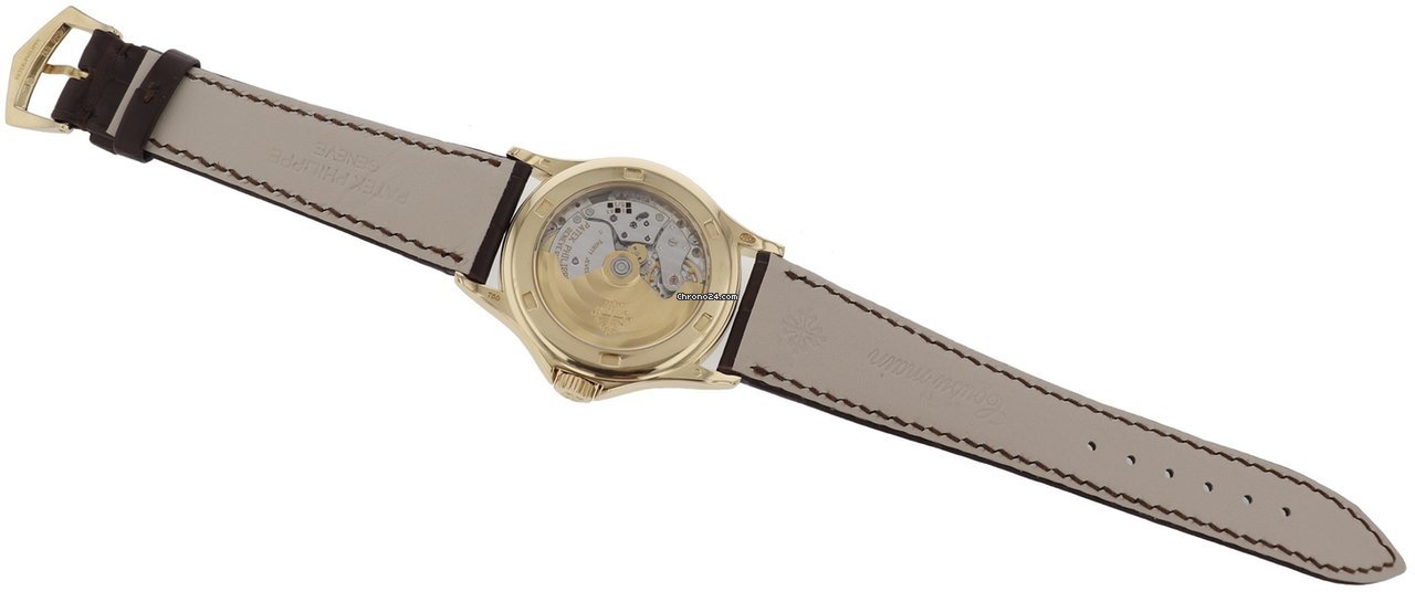 Patek Philippe Calatrava Mens watch Unisex Automatic Yellow gold 5117J-001 Replica 4