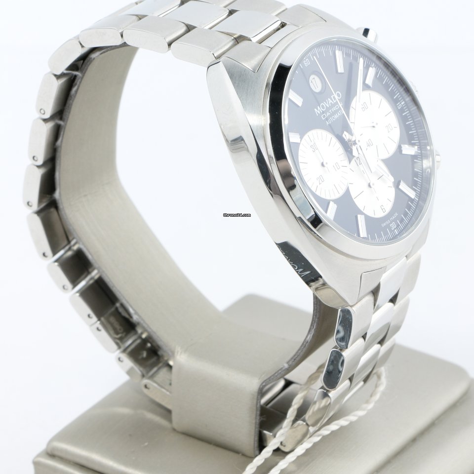 IMG_9081 Movado Datron Mens watch Unisex Automatic Steel 18.1.14.1083 Replica 4