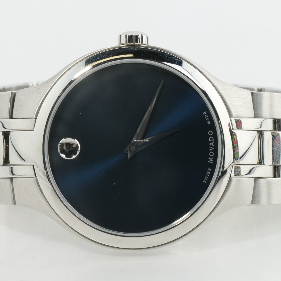 IMG_9081 Movado Mens watch Unisex Quartz Steel 01.1.14.1085 Replica 4
