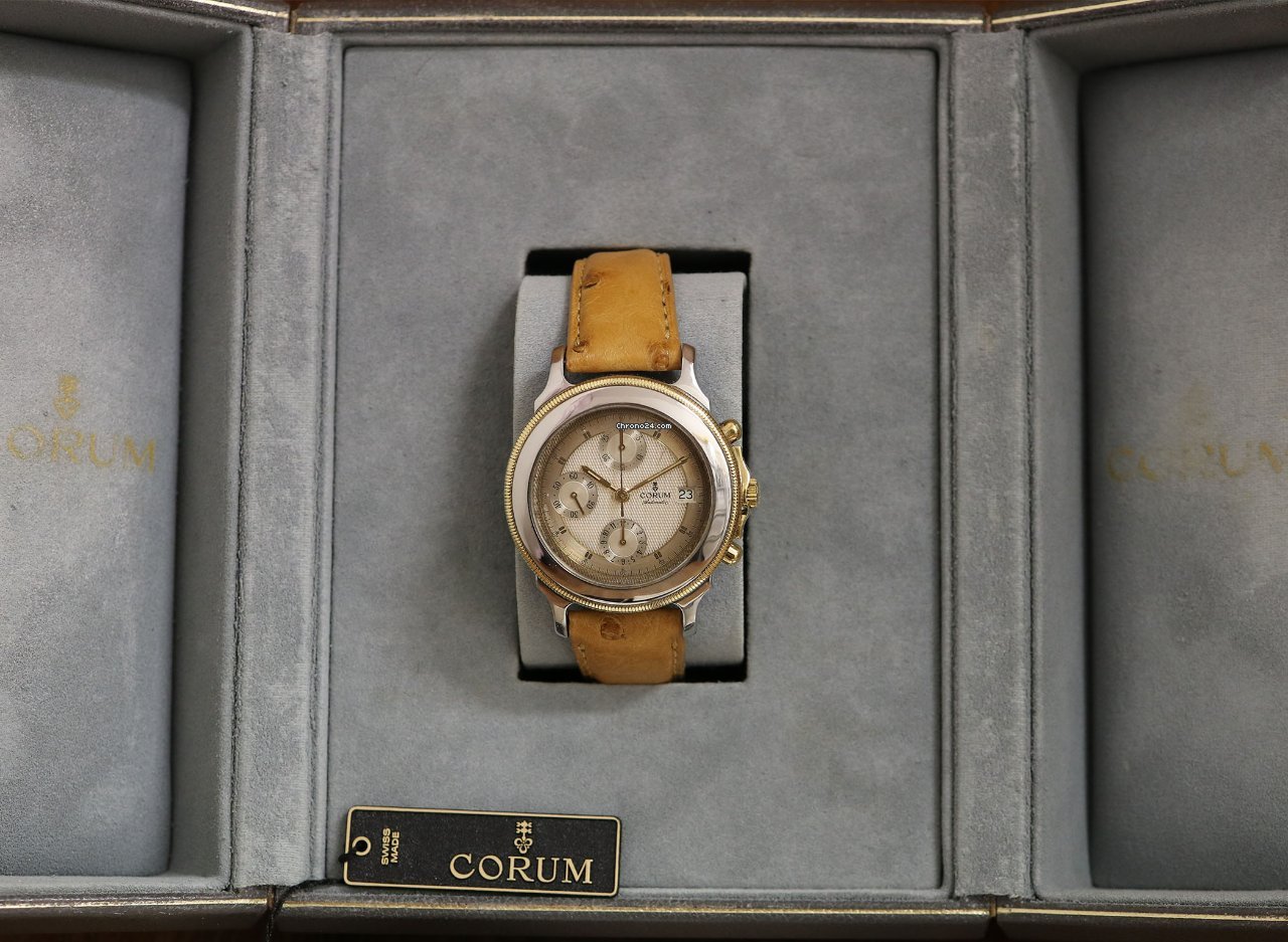 IMG_9081 Corum Mens watch Unisex Automatic Gold Steel 77.111.21 Replica 4