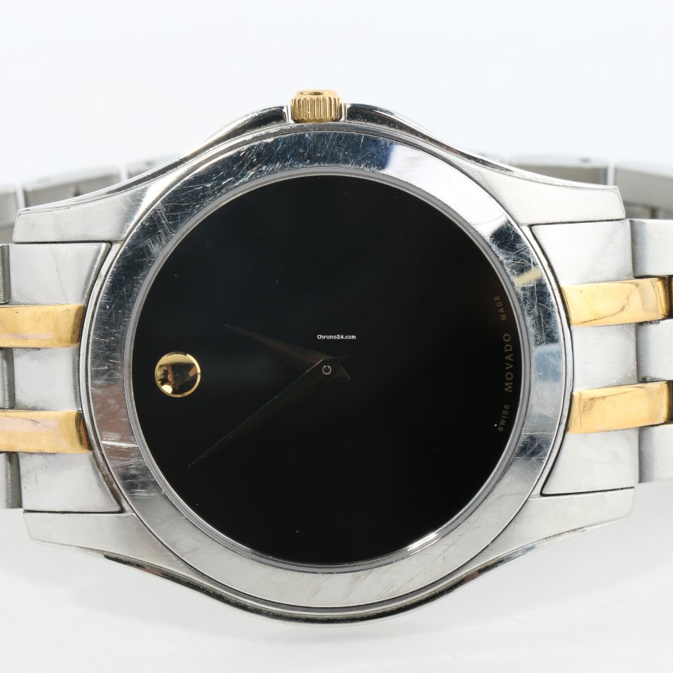 IMG_9081 Movado Museum Mens watch Unisex Quartz Steel 01.1.20.1002 Replica 4