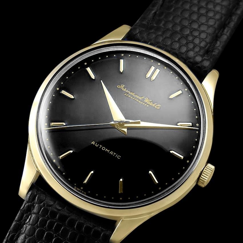 IWC Mens watch Unisex Automatic Yellow gold 7551ST Replica 4