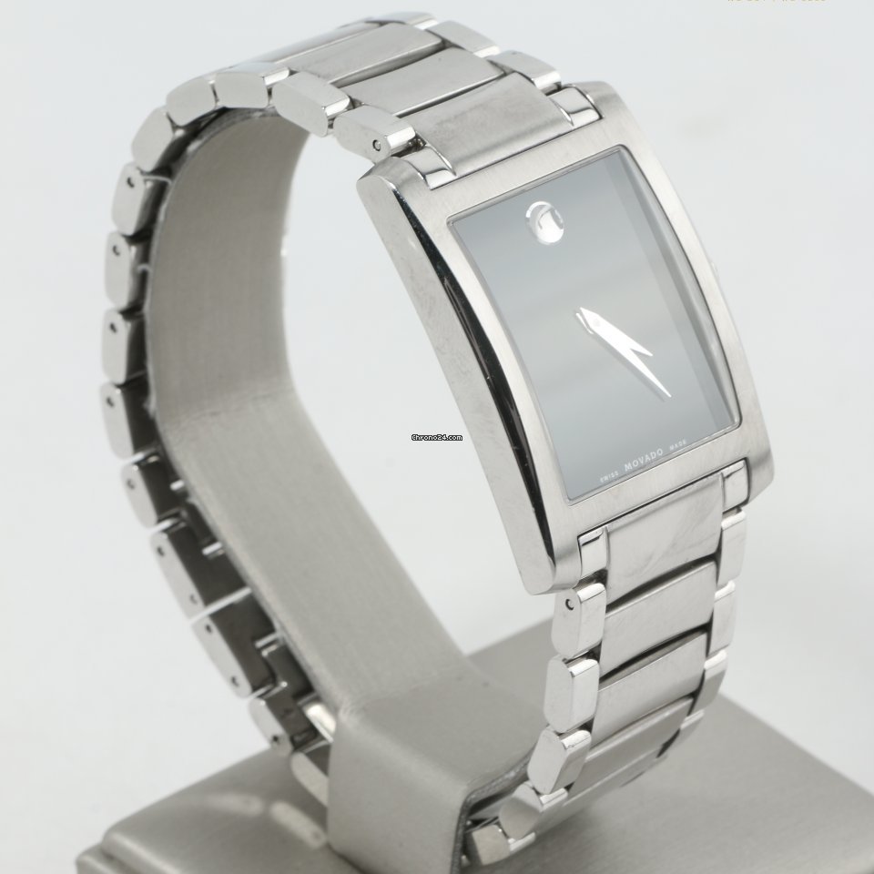 IMG_9081 Movado Mens watch Unisex Quartz Steel 22.1.14.1101 Replica 4