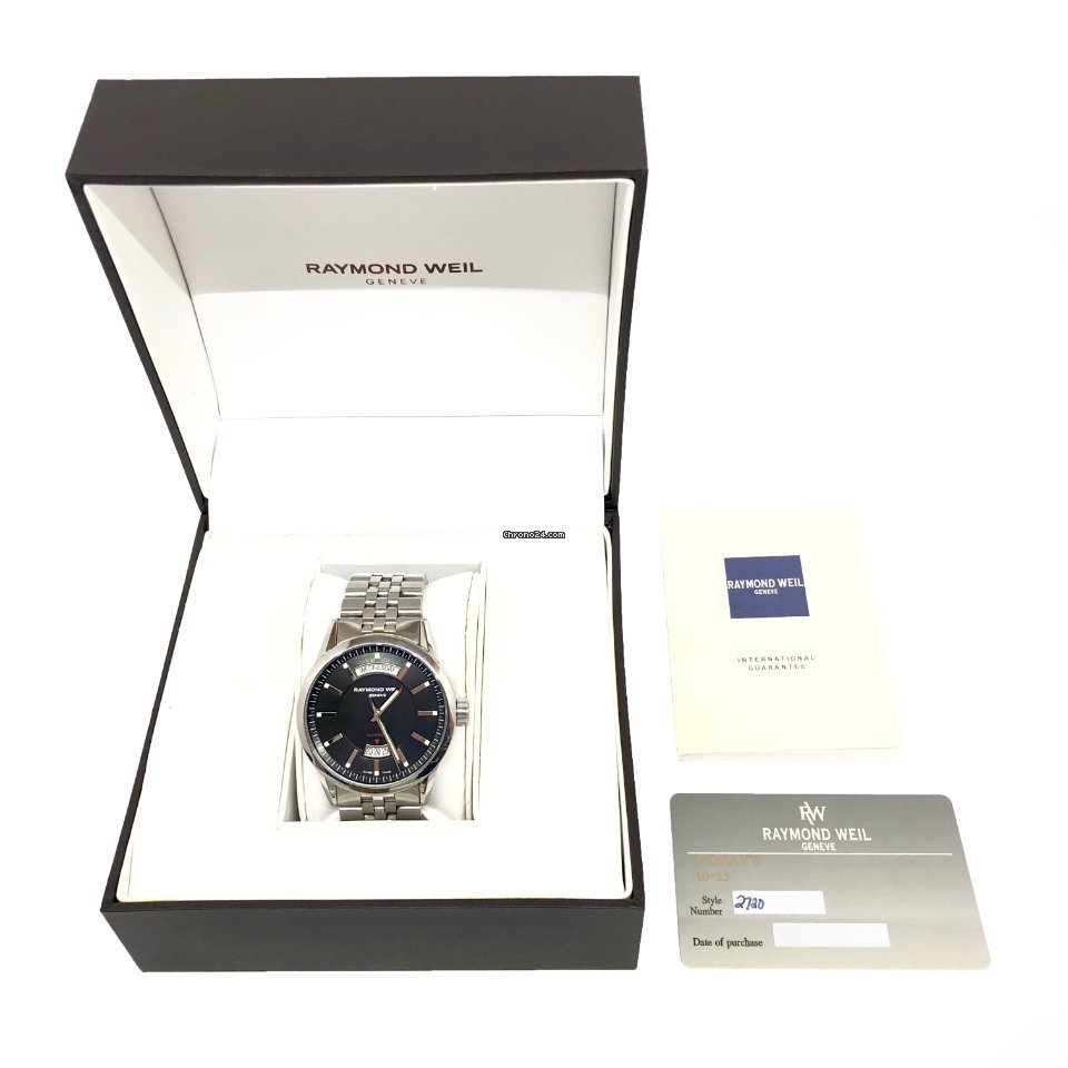 Raymond Weil Freelancer Mens watch Unisex Steel 2720-ST-20001 Replica 4