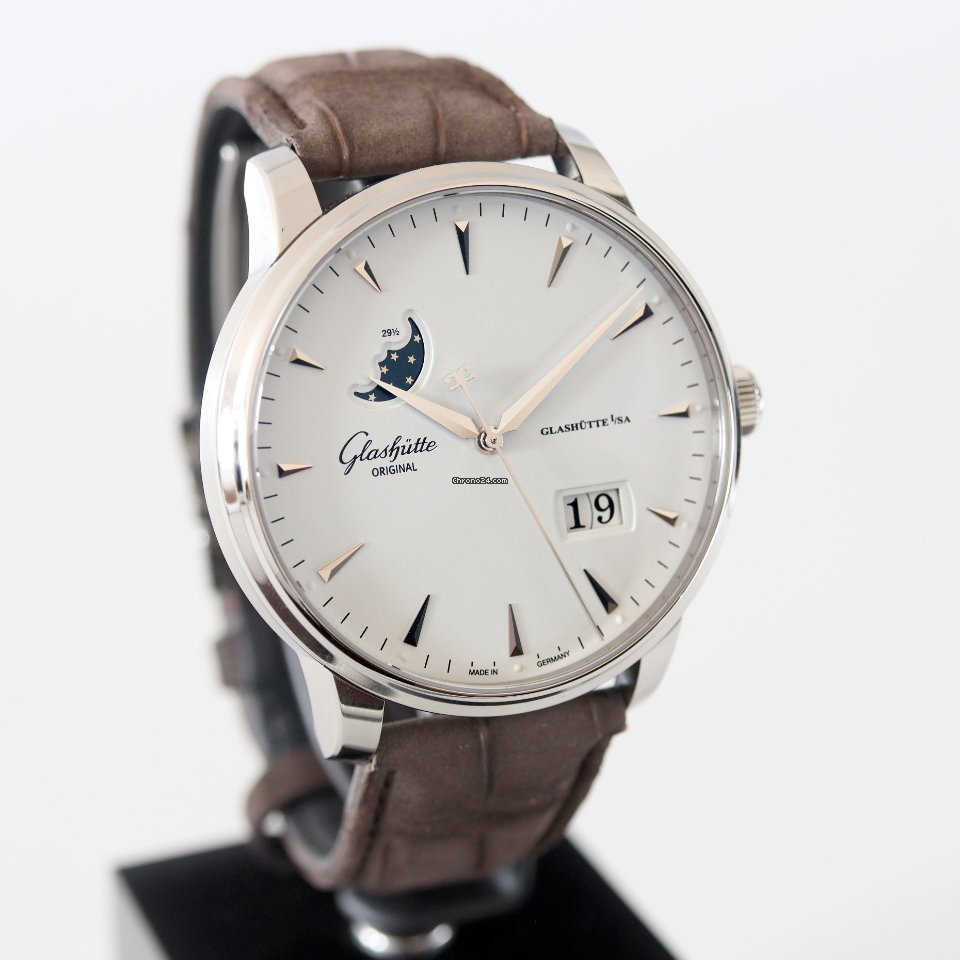 IMG_9081 Glashutte Original Senator Excellence Mens watch Unisex Automatic Steel 1-36-04-05-02-31 Replica 4