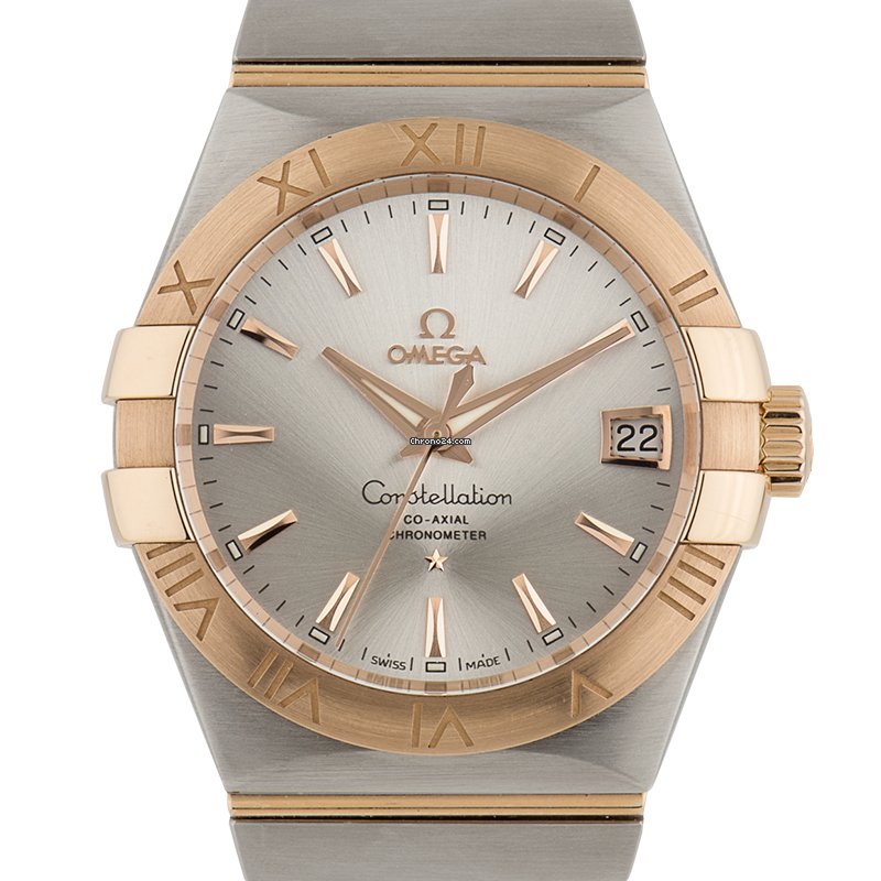 IMG_9081 Omega Constellation Men Mens watch Unisex Automatic Gold Steel 123.20.38.21.02.001 Replica 4