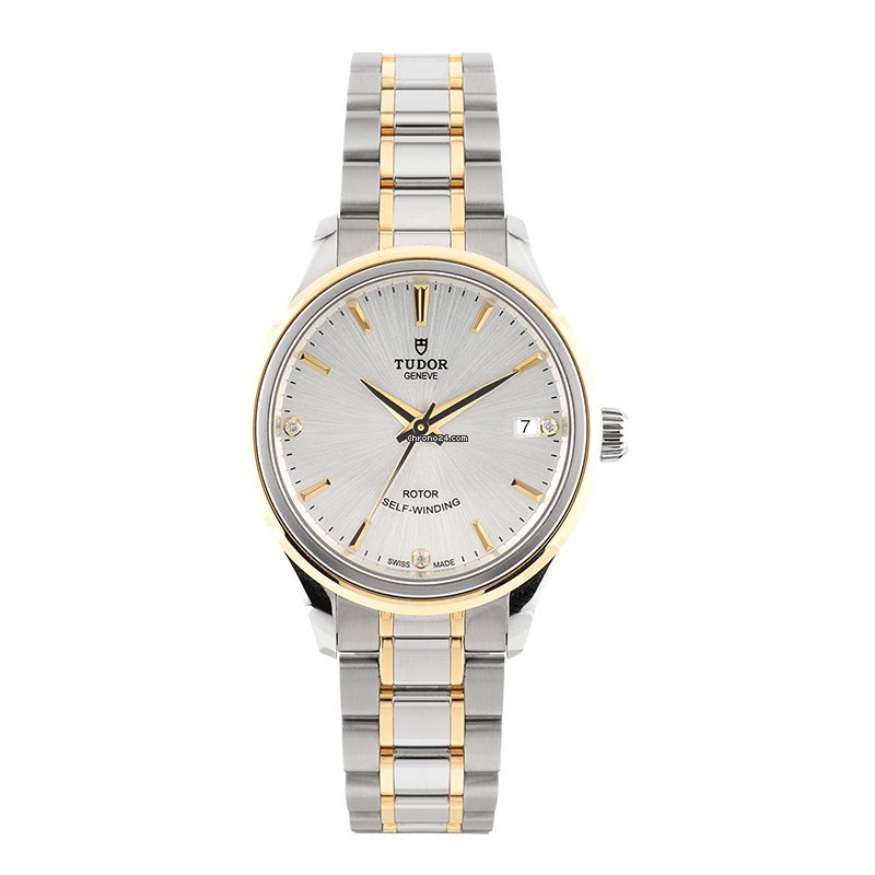 IMG_9081 Tudor Style Womens watch Automatic Gold Steel M12303-0002 Replica 4