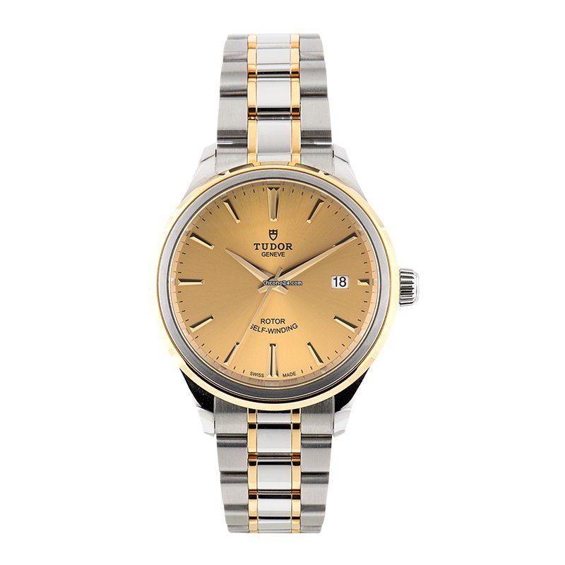 IMG_9081 Tudor Style Mens watch Unisex Automatic Gold Steel 12503 Replica 4