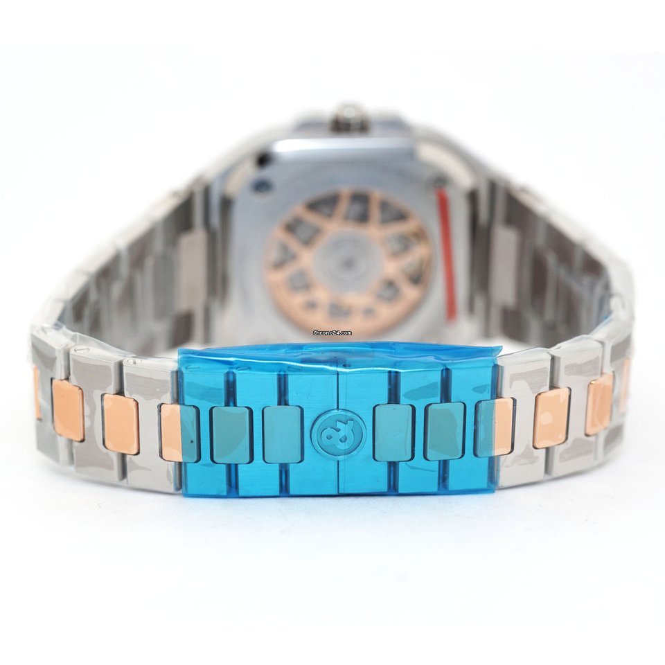 IMG_9081 Bell & Ross BR 05 Mens watch Unisex Automatic Gold Steel BR05A-BL-STPG SSG Replica 4