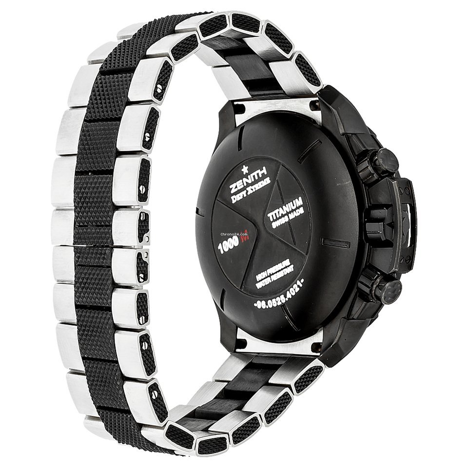 IMG_9081 Zenith Defy Mens watch Unisex Automatic Titanium 96.0525.4021 21.M525 Replica 4