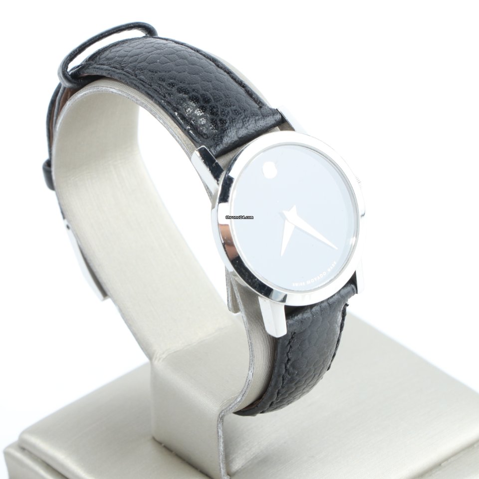 IMG_9081 Movado Museum Womens watch Quartz Gold Steel 2100006 Replica 4