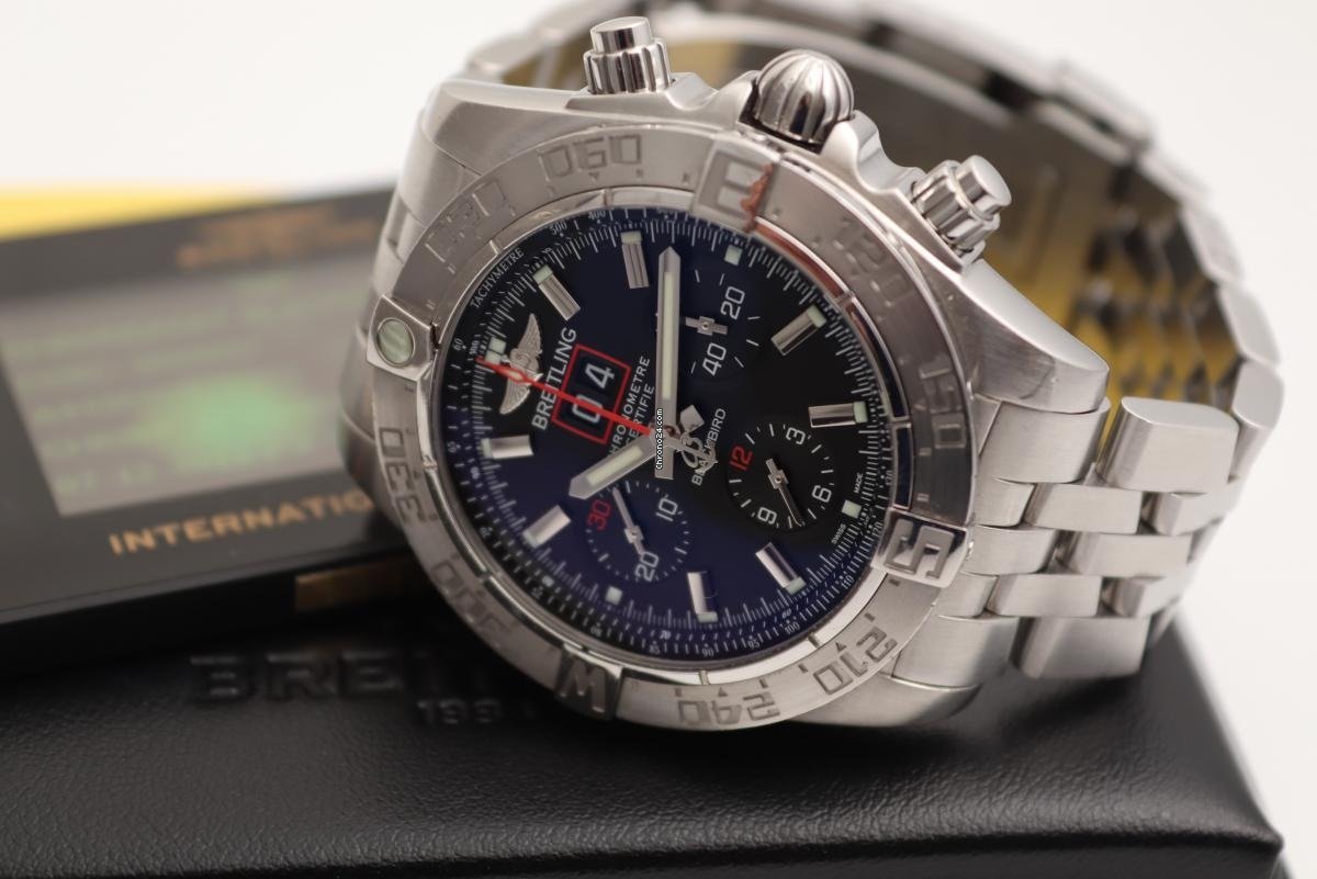 IMG_9081 Breitling Blackbird Automatic Steel A4436010 BB71 Replica 4