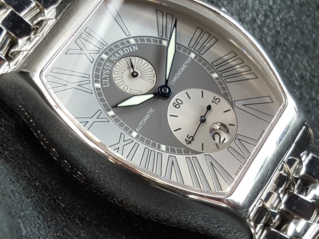 IMG_9081 Ulysse Nardin Michelangelo Mens watch Unisex Automatic Steel 273-68 Replica 4