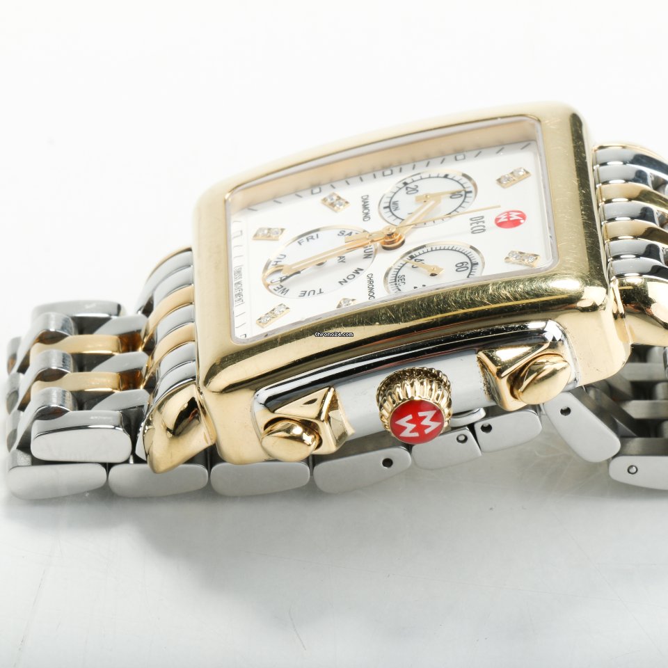 Michele Deco Womens watch Quartz Steel MW06Z00C9046 Replica 4