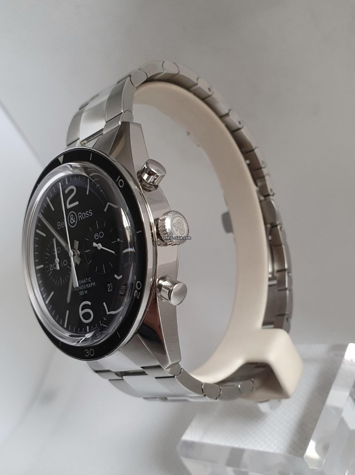 IMG_9081 Bell & Ross BR V1 Mens watch Unisex Automatic Steel BRV126-BL-BE SST Replica 4