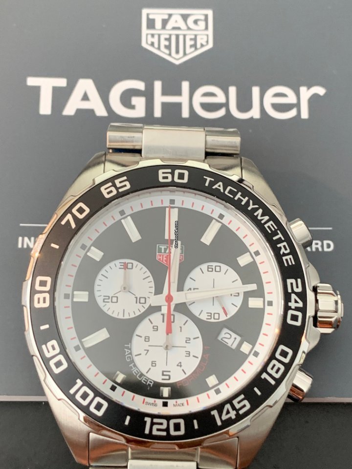 IMG_9081 TAG Heuer Formula 1 Quartz Mens watch Unisex Quartz Steel CAZ101E.BA0842 Replica 4