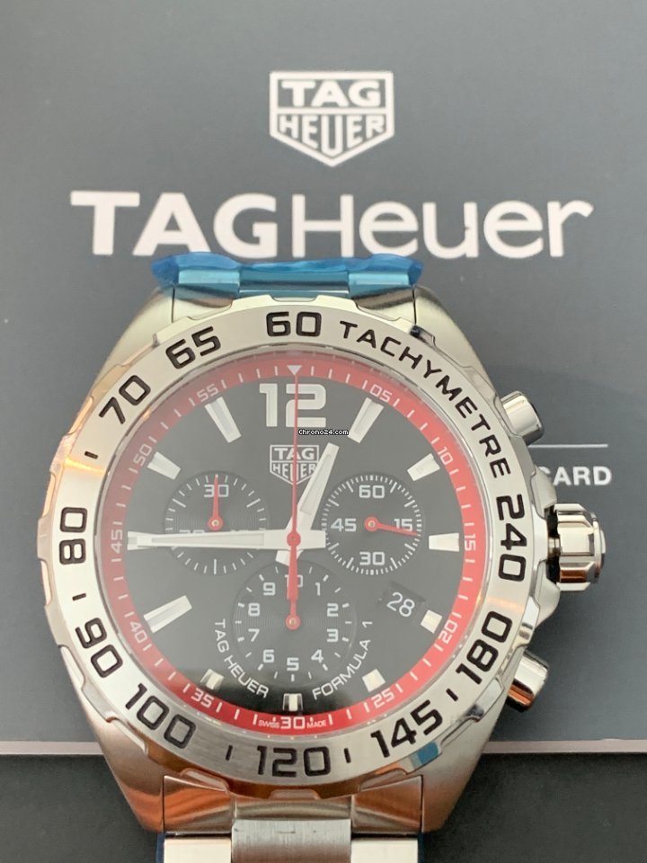 IMG_9081 TAG Heuer Formula 1 Quartz Mens watch Unisex Quartz Steel CAZ101Y.BA0842 Replica 4