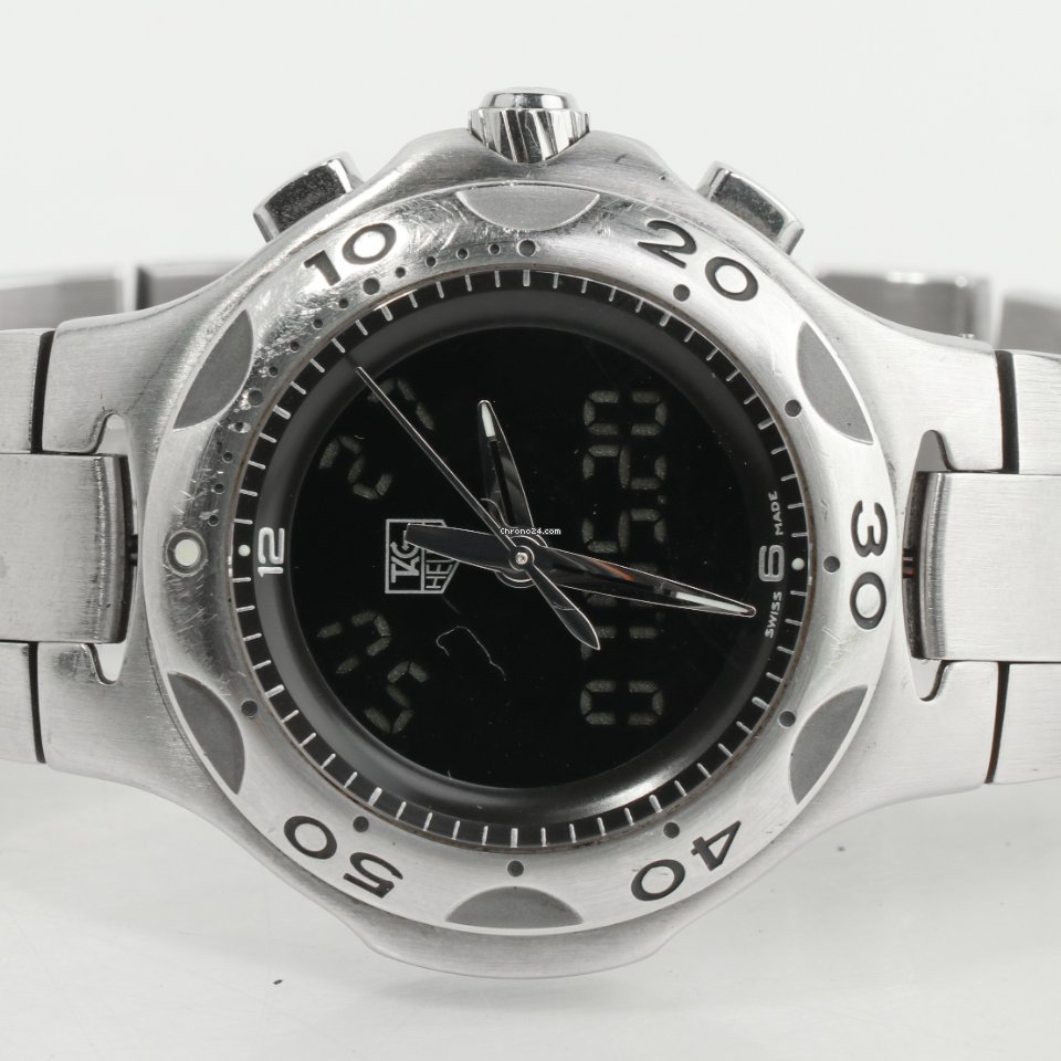 IMG_9081 TAG Heuer Kirium Mens watch Unisex Quartz Steel CL111A.BA0700 Replica 4