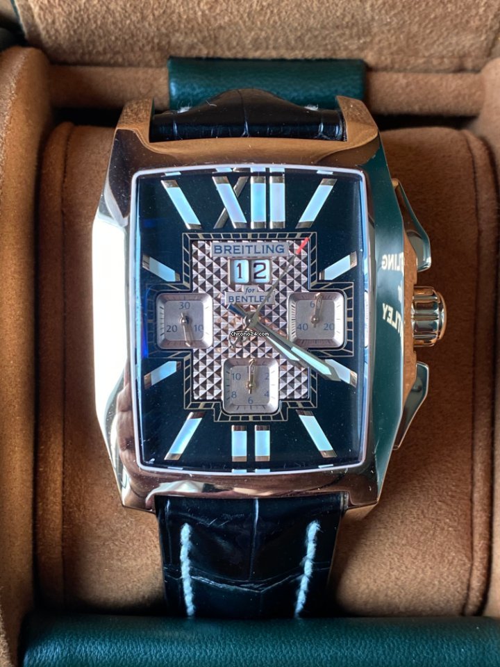 IMG_9081 Breitling Bentley Flying B Automatic Rose gold R44365 Replica 4