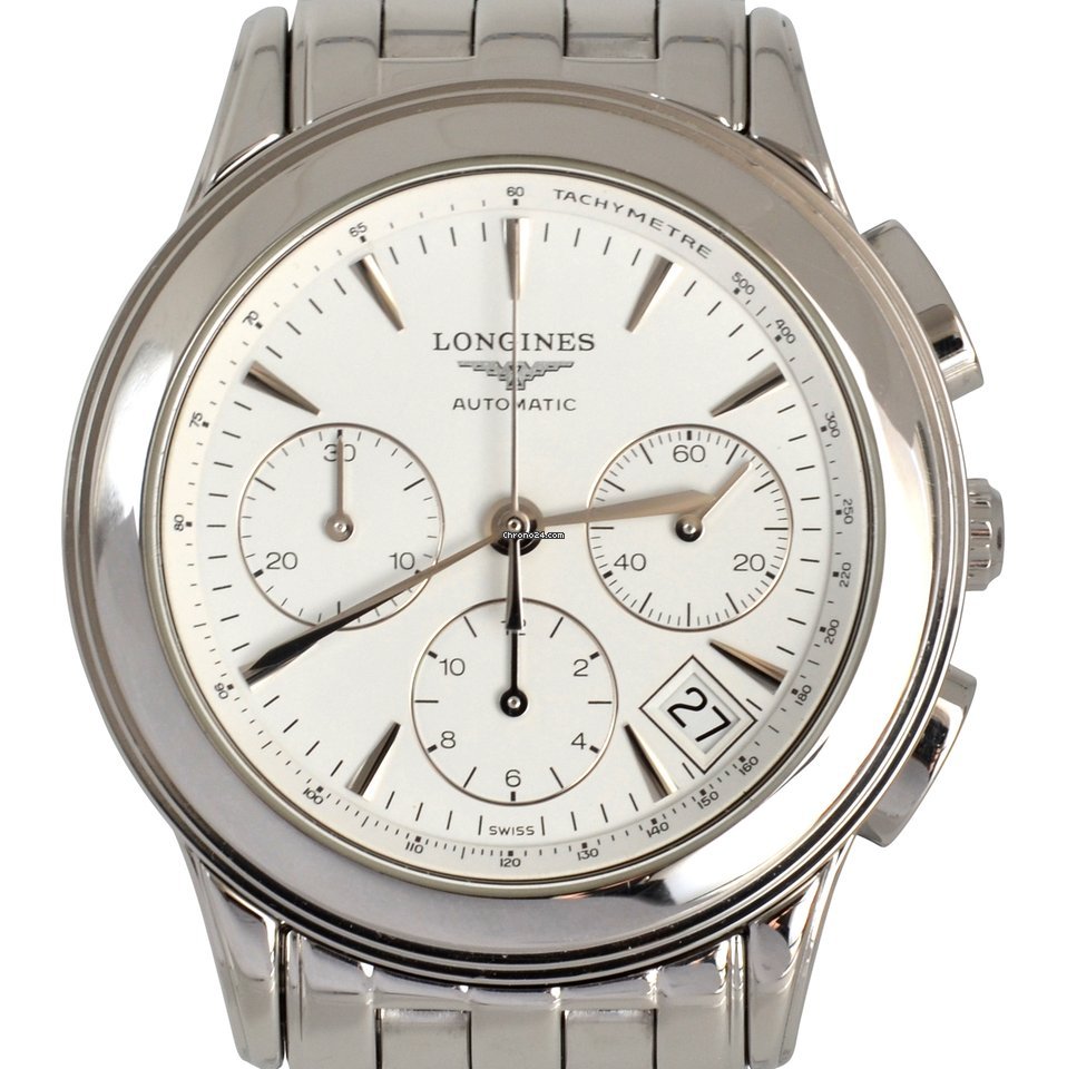 IMG_9081 Longines Flagship Mens watch Unisex Automatic Steel L4.718.4 Replica 4
