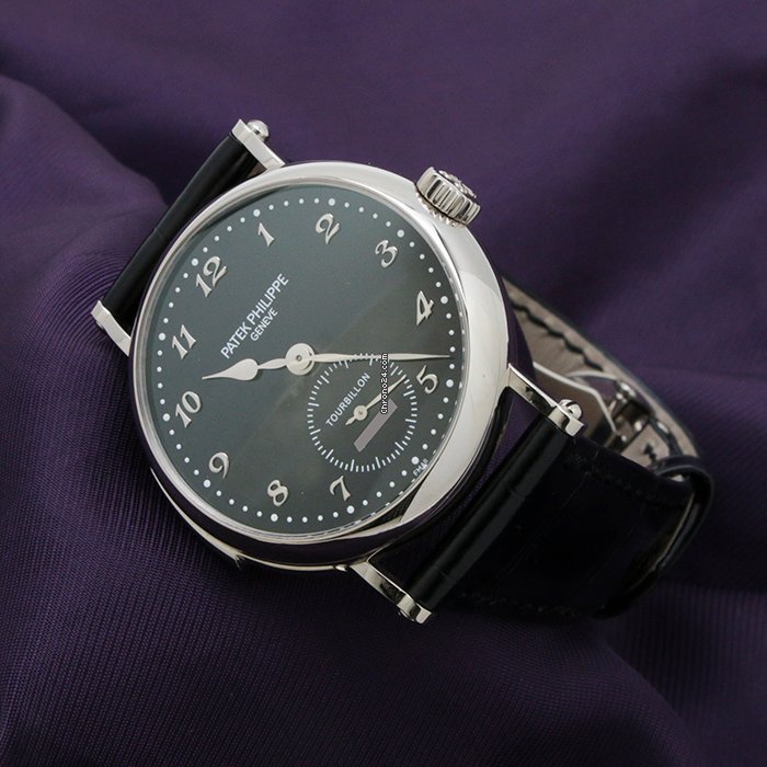 Patek Philippe Minute Repeater Manual winding White gold 5539G-001 Replica 4