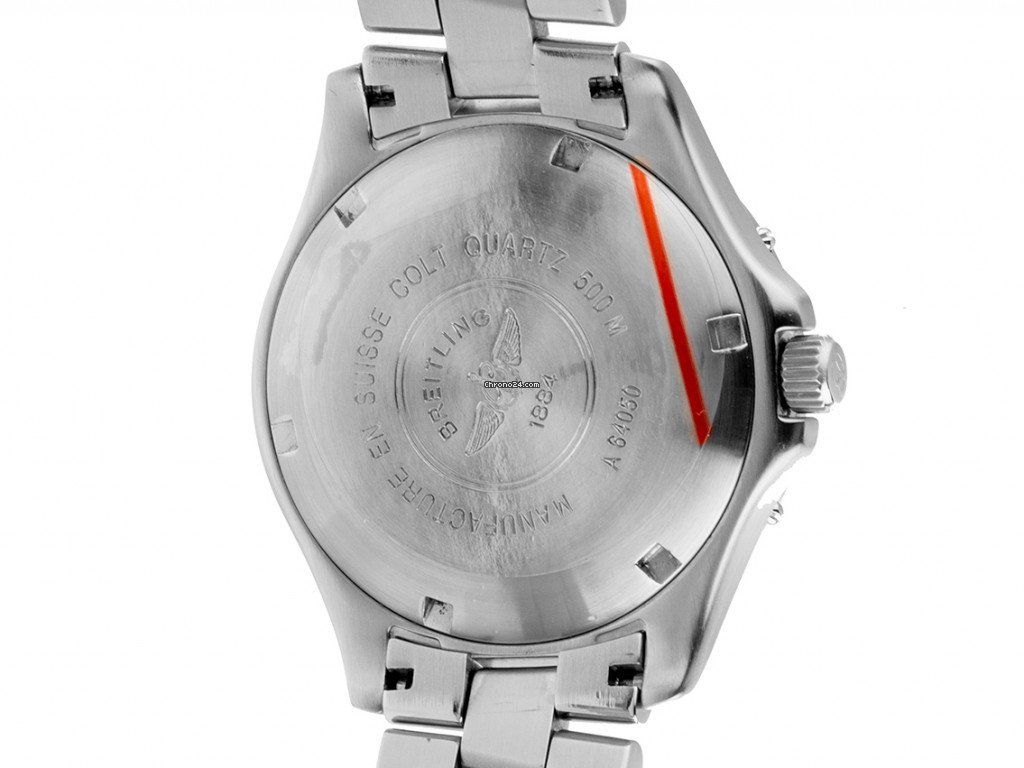 IMG_9081 Breitling Colt Quartz Mens watch Unisex Quartz Steel A64050 Replica 4