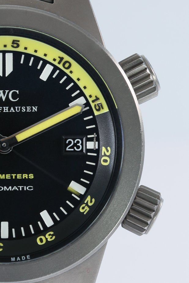 IMG_9081 IWC Aquatimer Automatic 2000 Mens watch Unisex Automatic Titanium IW353803 Replica 4