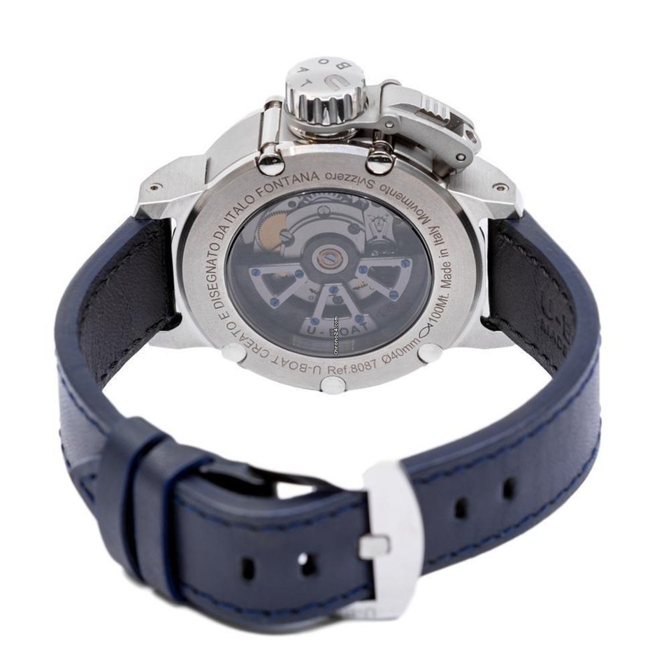 IMG_9081 U-Boat Chimera Mens watch Unisex Automatic Steel 8087 Replica 4