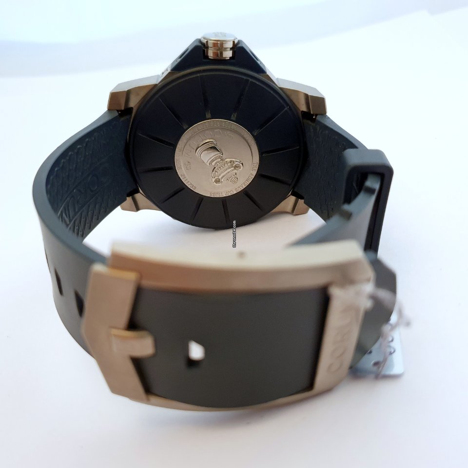IMG_9081 Corum Admirals Cup Seafender Tides 48 Mens watch Unisex Automatic Titanium 277.933.06 0373 AB12 Replica 4
