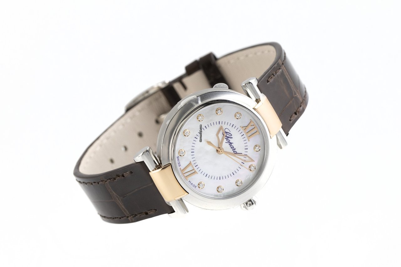 IMG_9081 Chopard Imperiale Womens watch Automatic Gold Steel 388563-6013 Replica 4