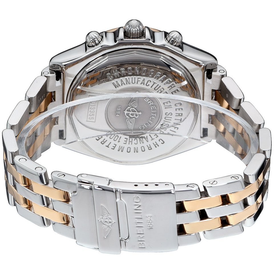 IMG_9081 Breitling Crosswind Racing Mens watch Unisex Automatic Gold Steel D13355 Replica 4
