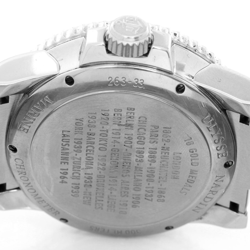 IMG_9081 Ulysse Nardin Maxi Marine Diver Mens watch Unisex 263-33-7 92 Replica 4