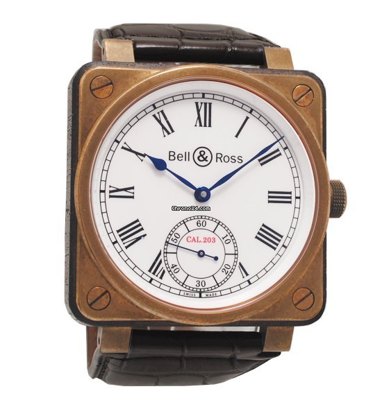 IMG_9081 Bell & Ross BR 01 Mens watch Unisex Manual winding BR01-CM-203 Replica 4