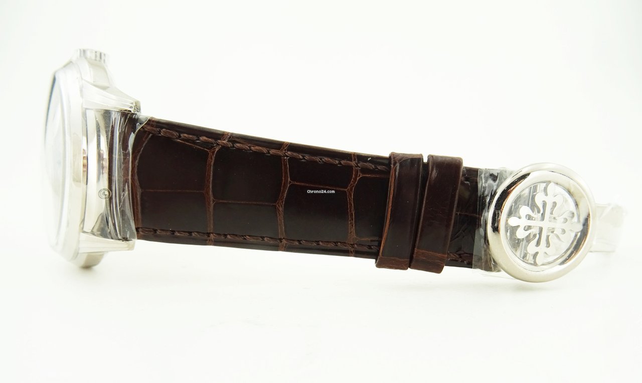 Patek Philippe Perpetual Calendar Mens watch Unisex Automatic White gold 5320G-001 Replica 4