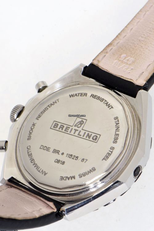 Breitling Chronomat Mens watch Unisex Manual winding Steel 0818 Replica 4