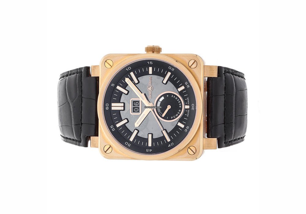 IMG_9081 Bell & Ross BR 03-90 Grande Date et Reserve de Marche Mens watch Unisex Automatic Rose gold BR0390-PINKGOLD Replica 4