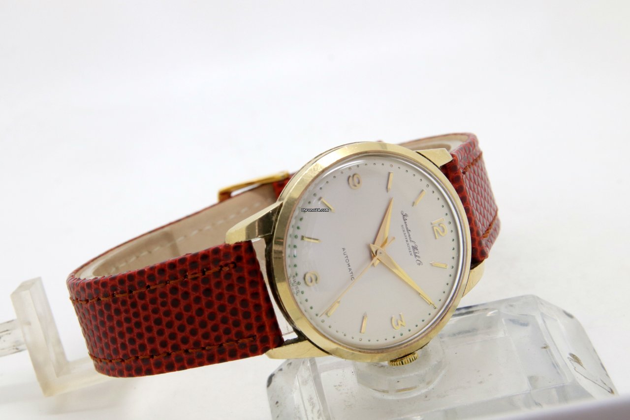 IMG_9081 IWC Mens watch Unisex Automatic Yellow gold 853 Replica 4