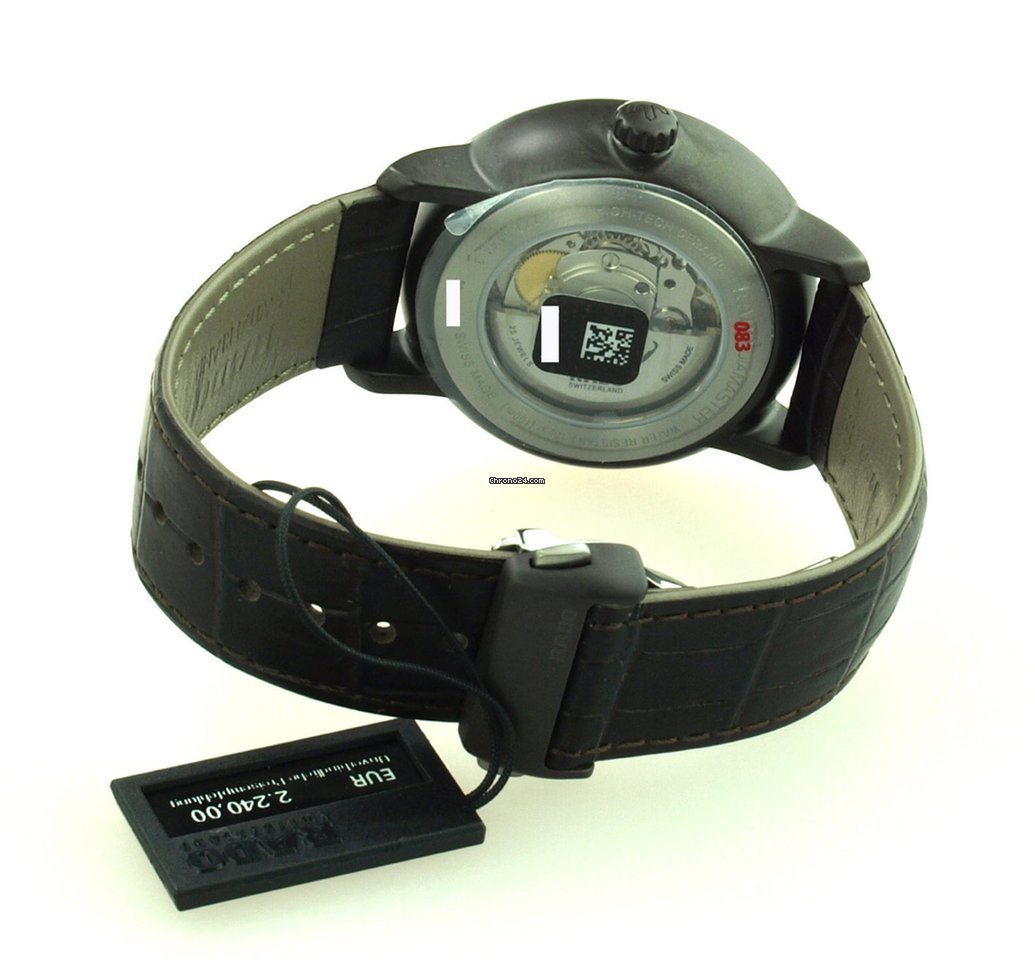 Rado DiaMaster Mens watch Unisex Automatic Ceramic R14141306 Replica 4
