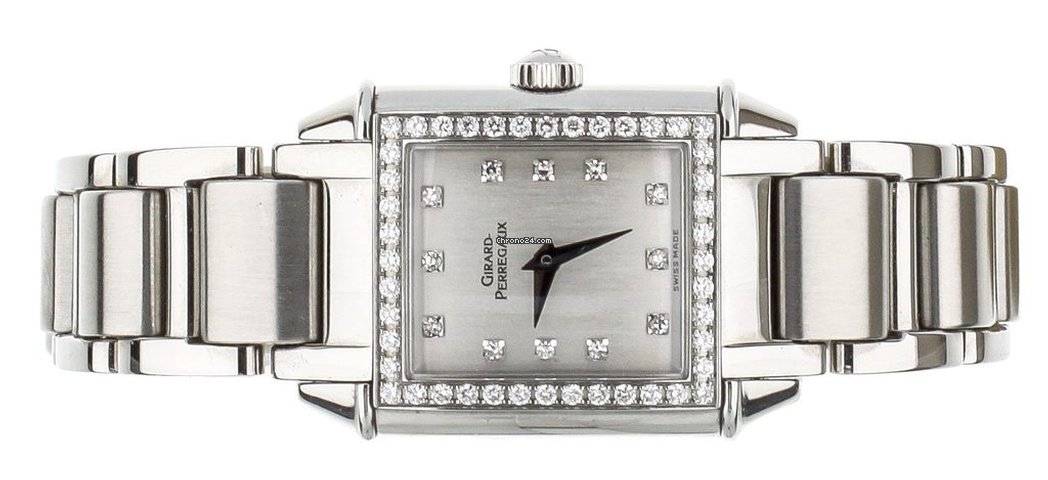 Girard Perregaux Vintage 1945 Womens watch Quartz Steel 25870 Replica 4