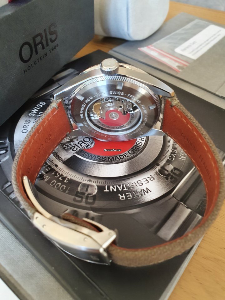 IMG_9081 Oris Big Crown ProPilot GMT Mens watch Unisex Automatic Steel 01 748 7756 4064-07 3 22 02LC Replica 4
