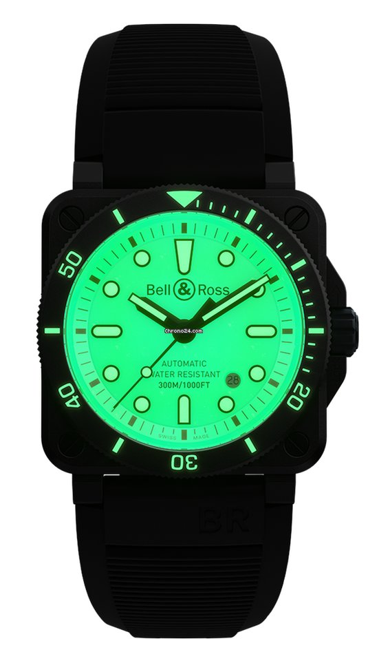 IMG_9081 Bell & Ross BR 03 Mens watch Unisex Automatic Ceramic BR0392-D-C5-CE SRB Replica 4