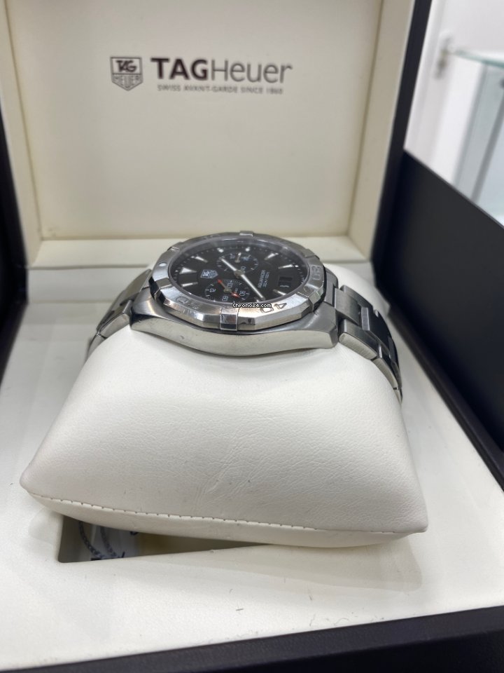 IMG_9081 TAG Heuer Aquaracer 300M Mens watch Unisex Quartz Steel WAY111Z.BA0928 Replica 4
